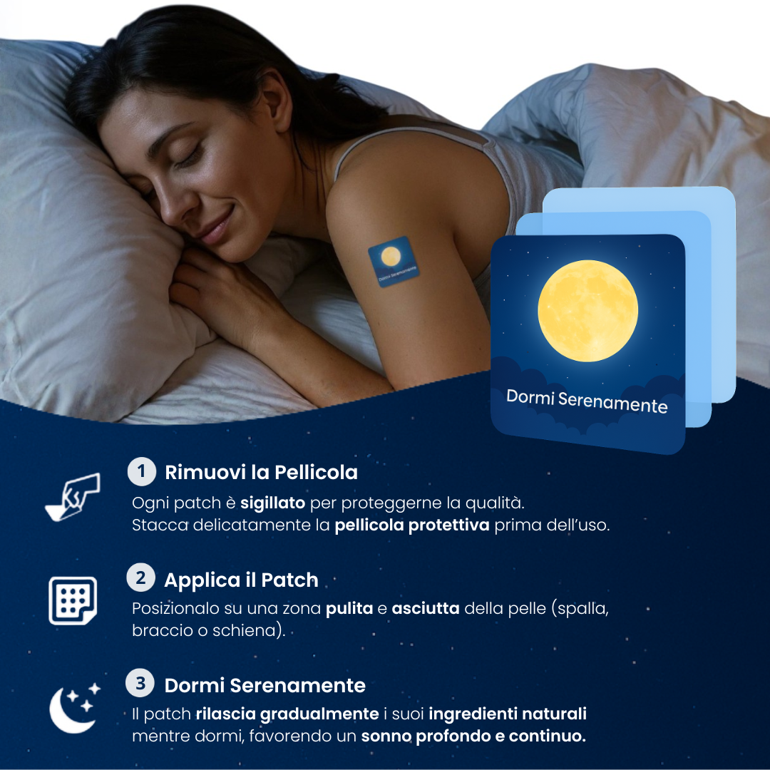 Doltera™ - Cerotti per il Sonno a Rilascio Graduale